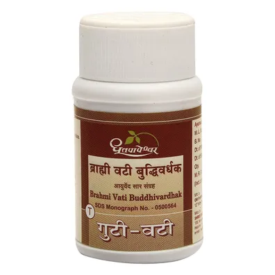 Dhootapapeshwar Brahmi Vati Buddhivardhak, 60