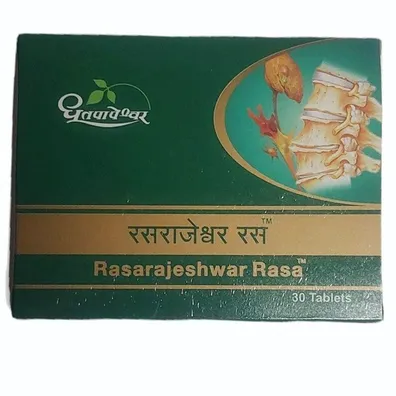 Dhootapapeshwar Rasarajeshwar Rasa, 30 Tablets